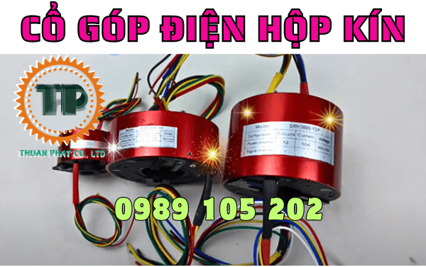 Cổ góp điện 8 pha hộp kín Cổ góp điện 8 pha hộp kín