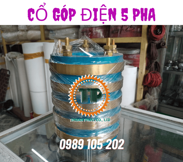 Cổ góp điện 5 pha Cổ góp điện 5 pha