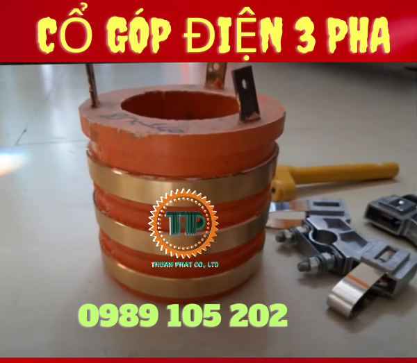 Cổ góp điện 3 pha Cổ góp điện 3 pha