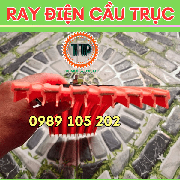 Ray điện cầu trục 6P Ray điện cầu trục 6P