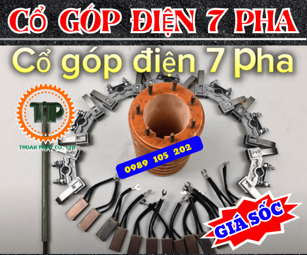 Cổ góp điện 7 pha có cấu tạo như thế nào? Cổ góp điện 7 pha có cấu tạo như thế nào?