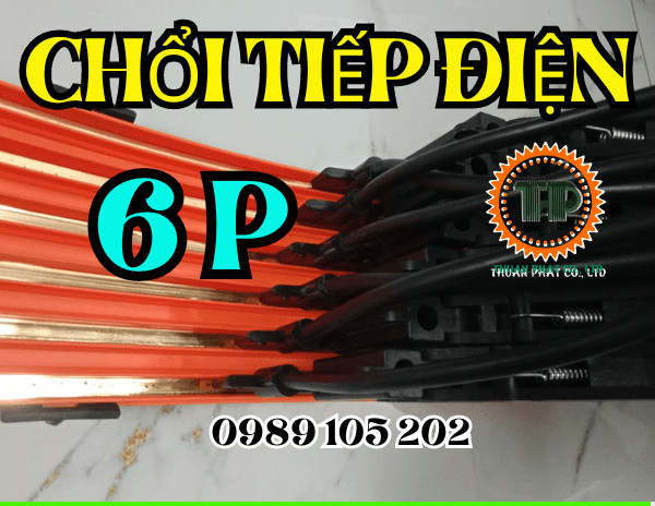 Chổi tiếp điện cho cầu trục Chổi tiếp điện cho cầu trục