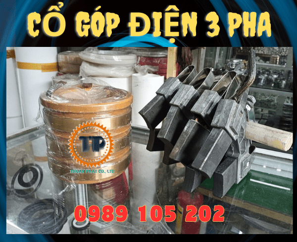 Cổ góp điện 3 pha Cổ góp điện 3 pha