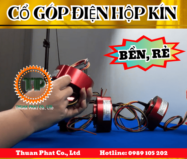 Cổ góp điện 4 pha hộp kín Cổ góp điện 4 pha hộp kín