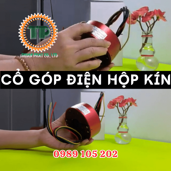 Lắp đặt cổ góp điện hộp kín Lắp đặt cổ góp điện hộp kín