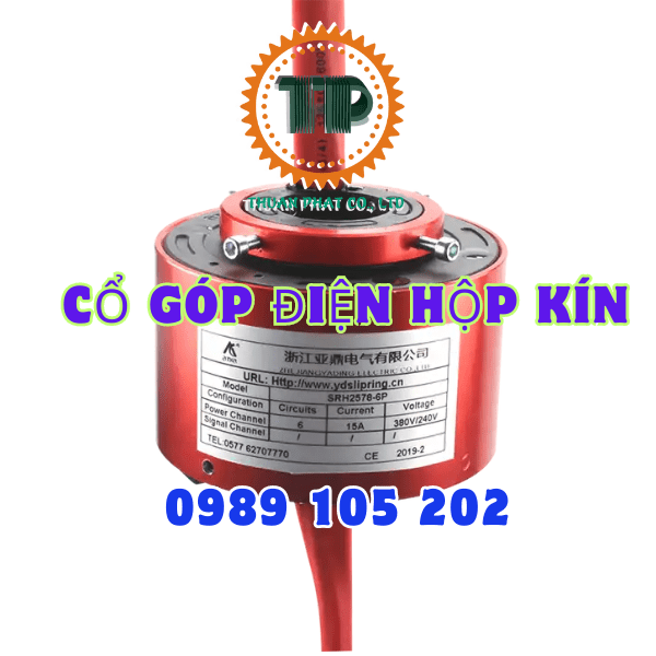 Cổ góp điện hộp kín Cổ góp điện hộp kín