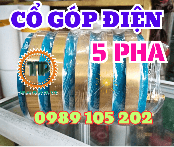 Bộ cổ góp điện 5 vành vành đồng siêu dày Bộ cổ góp điện 5 vành vành đồng siêu dày