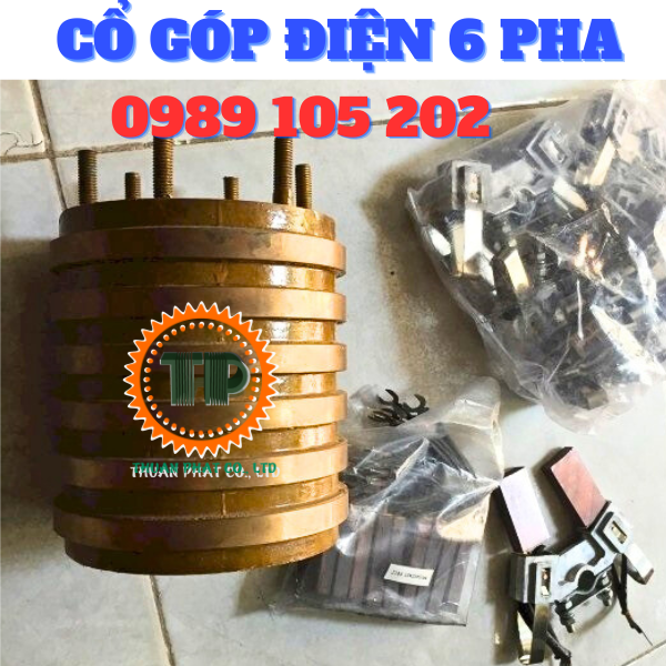 Bảng báo giá cổ góp điện 6 cực Bảng báo giá cổ góp điện 6 cực