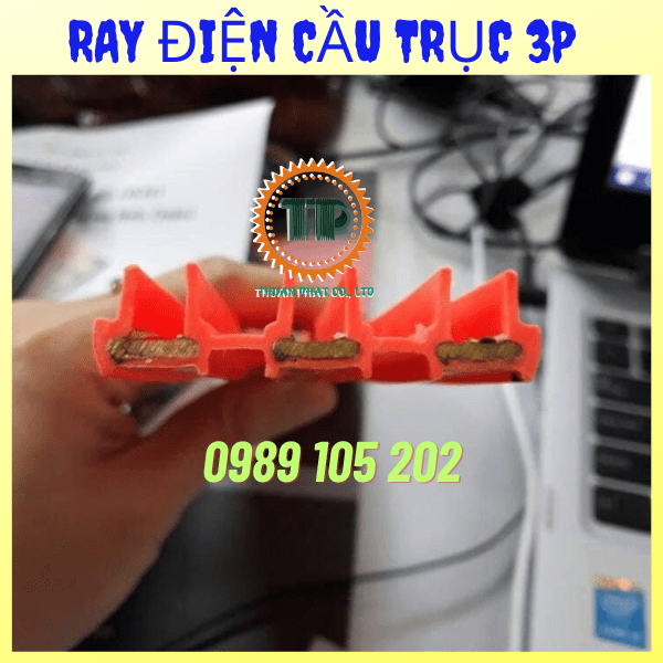 Ray điện an toàn cầu trục 3P-50A Ray điện an toàn cầu trục 3P-50A