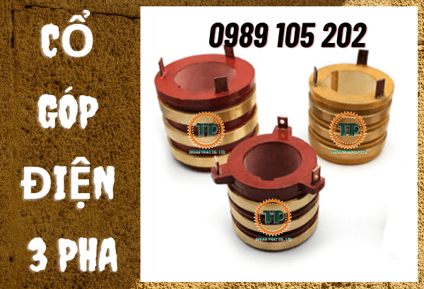 Cổ góp điện 3 pha Cổ góp điện 3 pha