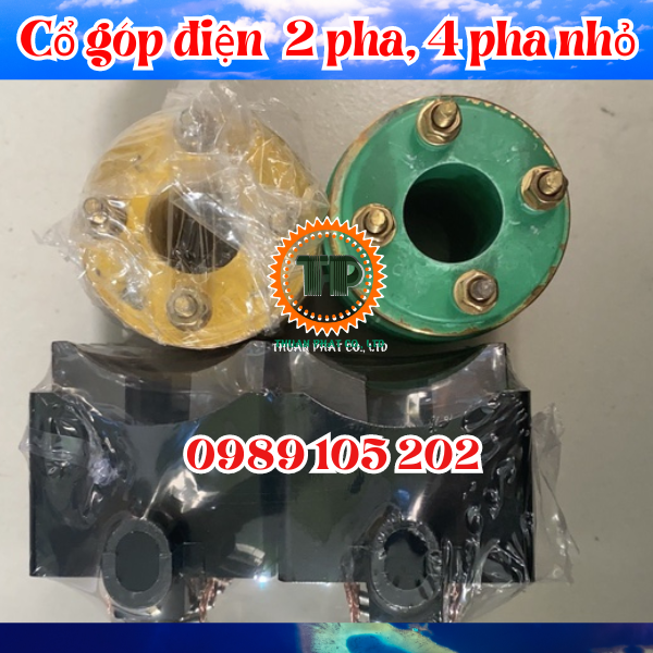 Sử dụng cổ góp điện 2 pha, 4 pha nhỏ để tiết kiệm không gian Sử dụng cổ góp điện 2 pha, 4 pha nhỏ để tiết kiệm không gian