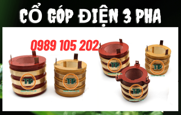 Cổ góp điện 3 pha Cổ góp điện 3 pha