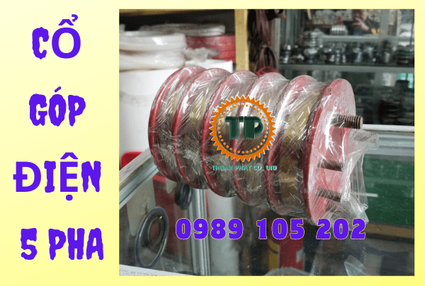 Cổ góp điện 5 pha Cổ góp điện 5 pha