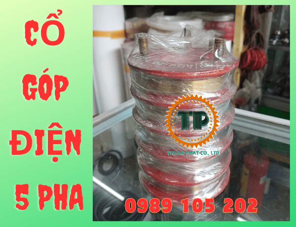 Cổ góp điện 5 pha Cổ góp điện 5 pha