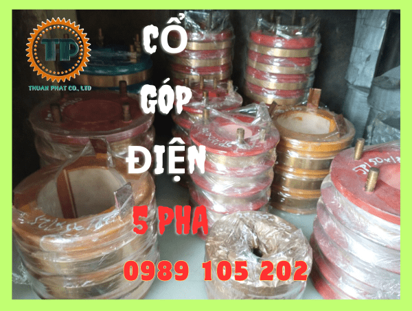 Cổ góp điện 5 pha Cổ góp điện 5 pha
