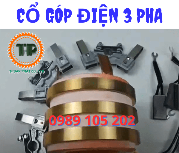 Cổ góp điện 3 pha Cổ góp điện 3 pha