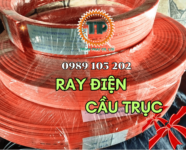 Ray điện cầu trục 3P-50A và 3P-100A Ray điện cầu trục 3P-50A và 3P-100A