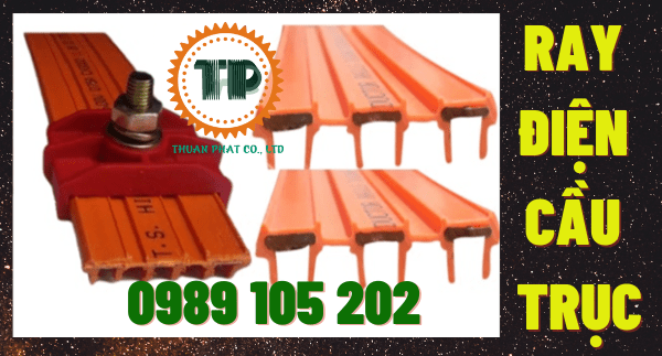 Ray điện an toàn cầu trục 3P50A Ray điện an toàn cầu trục 3P50A