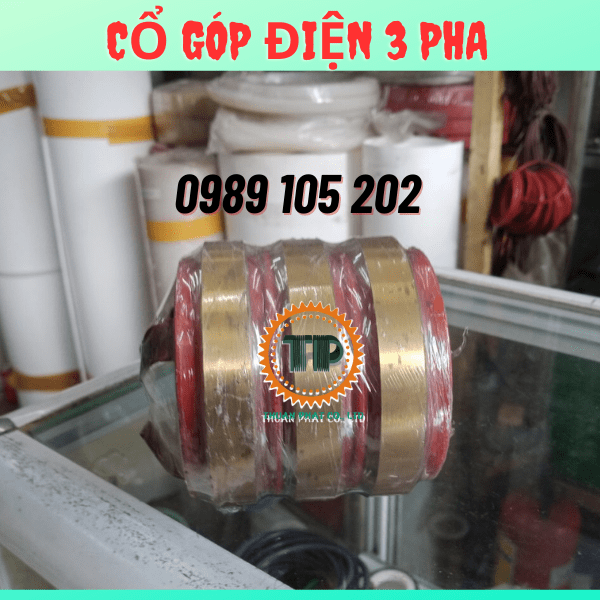 Cổ góp điện 3 pha Cổ góp điện 3 pha
