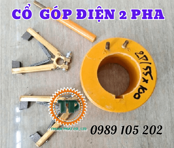 Tính năng và đặc điểm của cổ góp chổi than 2 pha Tính năng và đặc điểm của cổ góp chổi than 2 pha