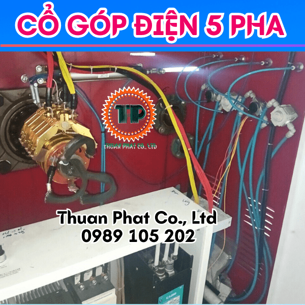 Cổ góp điện 5 pha Cổ góp điện 5 pha