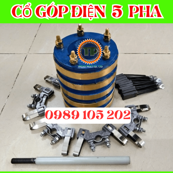 Công ty Thuận Phát cung cấp cổ góp điện 5 pha chất lượng cao Công ty Thuận Phát cung cấp cổ góp điện 5 pha chất lượng cao
