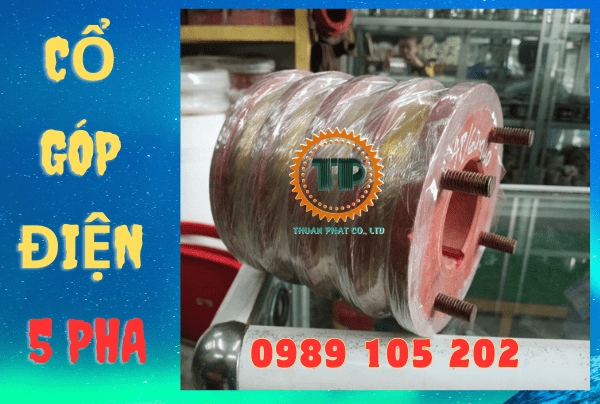 Cổ góp điện 5 pha Cổ góp điện 5 pha