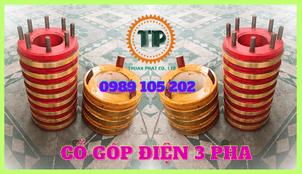 Cổ góp điện 3 pha Cổ góp điện 3 pha