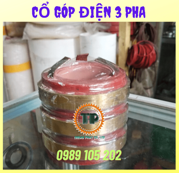 Cổ góp điện 3 pha Cổ góp điện 3 pha