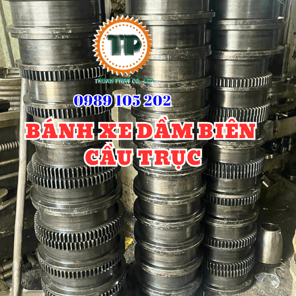 Bánh xe dầm biên cầu trục Bánh xe dầm biên cầu trục