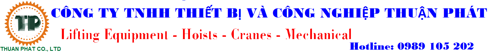 THIẾT BỊ CẦU TRỤC THUẬN PHÁT