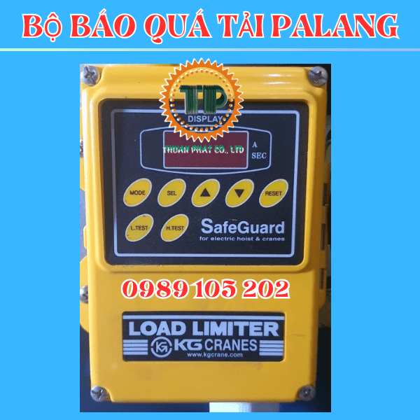 Báo quá tải palang cầu trục Báo quá tải palang cầu trục