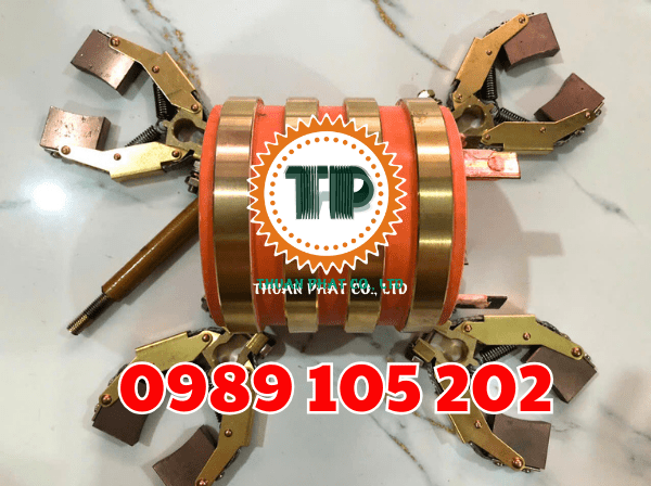 Bộ cổ góp điện 4 pha cốt 80 mm Bộ cổ góp điện 4 pha cốt 80 mm