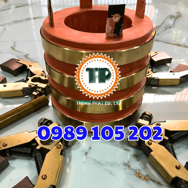 Bộ cổ góp điện 4 pha cốt 80 mm Bộ cổ góp điện 4 pha cốt 80 mm