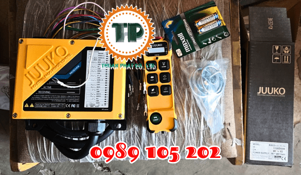 Bộ điều khiển từ xa cầu trục Juuko 2 cấp Bộ điều khiển từ xa cầu trục Juuko 2 cấp