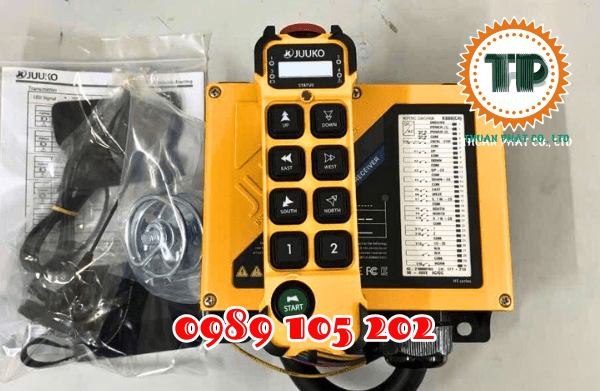 Bộ điều khiển từ xa cầu trục Juuko 2 cấp Bộ điều khiển từ xa cầu trục Juuko 2 cấp