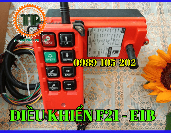 Bộ điều khiển từ xa cầu trục Telecrane F21-E1B Bộ điều khiển từ xa cầu trục Telecrane F21-E1B