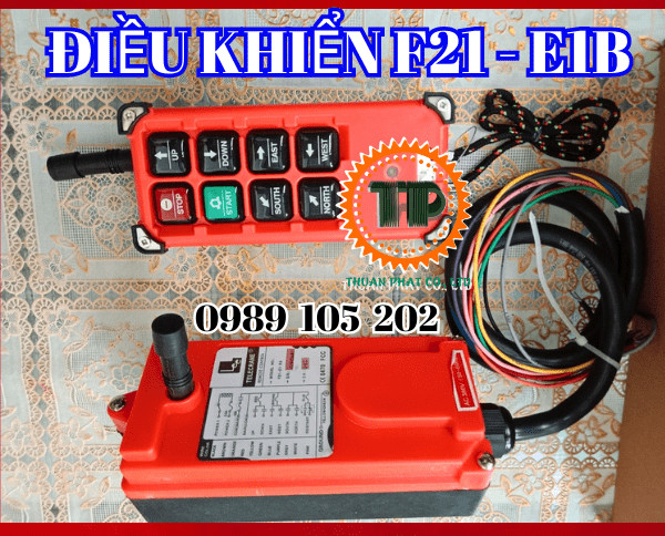 Bộ điều khiển từ xa cầu trục Telecrane F21-E1B Bộ điều khiển từ xa cầu trục Telecrane F21-E1B