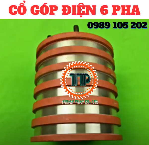cổ góp điện 6 pha cổ góp điện 6 pha
