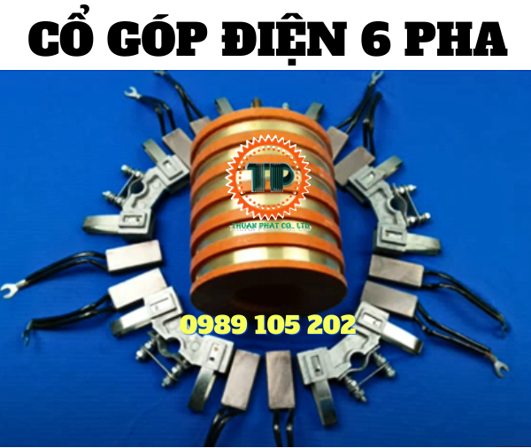cổ góp điện 6 pha cổ góp điện 6 pha