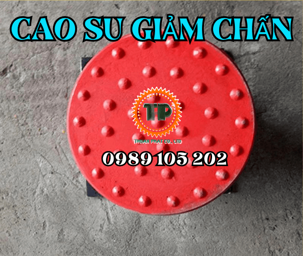 Cao su giảm chấn cầu trục Cao su giảm chấn cầu trục