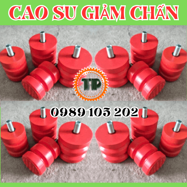 Cao su giảm chấn cầu trục Cao su giảm chấn cầu trục