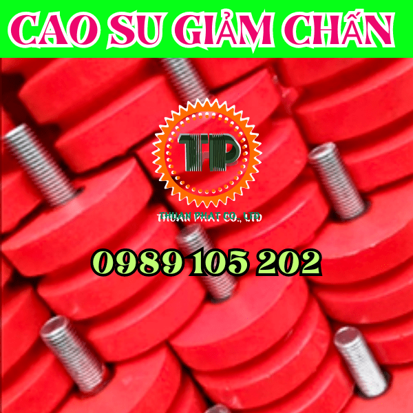 Cao su giảm chấn cầu trục Cao su giảm chấn cầu trục