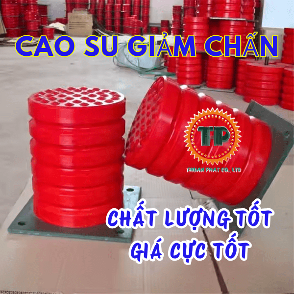 Công dụng cao su giảm chấn dầm biên cầu trục Công dụng cao su giảm chấn dầm biên cầu trục