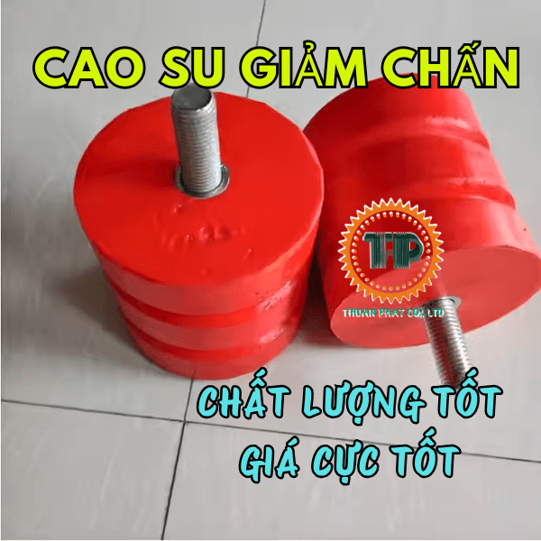 Công dụng cao su giảm chấn dầm biên cầu trục Công dụng cao su giảm chấn dầm biên cầu trục
