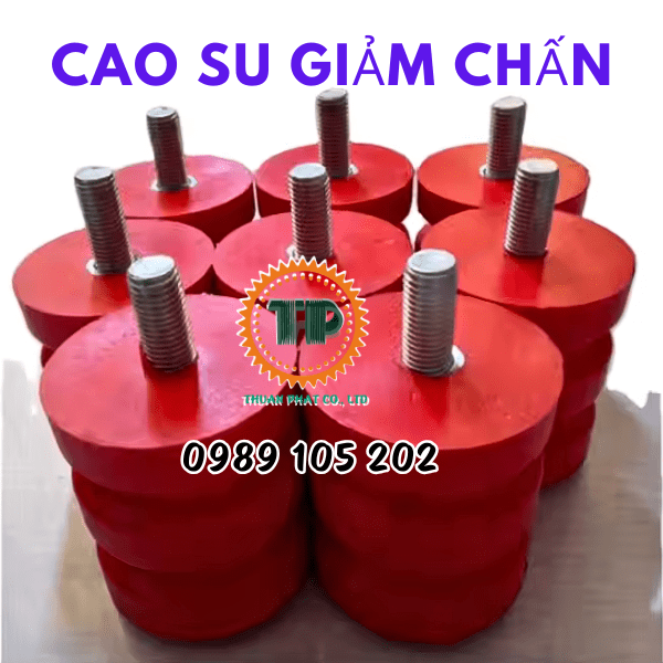 Công dụng cao su giảm chấn dầm biên cầu trục Công dụng cao su giảm chấn dầm biên cầu trục