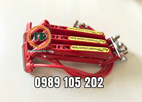 Chổi quét điện cầu trục 3P60A Chổi quét điện cầu trục 3P60A