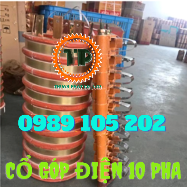 Cổ góp điện 10 pha Cổ góp điện 10 pha