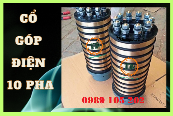 Cổ góp điện 10 pha (Vành góp điện 10 pha) Cổ góp điện 10 pha (Vành góp điện 10 pha)