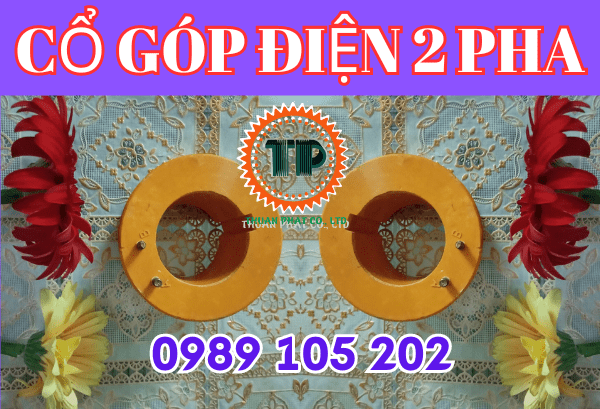 Cổ góp điện 2 pha có thiết kế lavet cố định vào trục động cơ quay Cổ góp điện 2 pha có thiết kế lavet cố định vào trục động cơ quay
